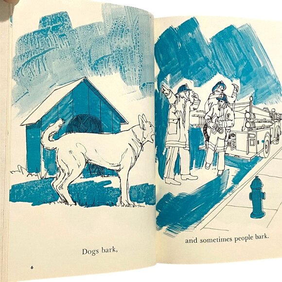 People Sounds Hardcover Anita Hale Childrens Fiction Picture Book Vintage 70s - Picture 4 of 6